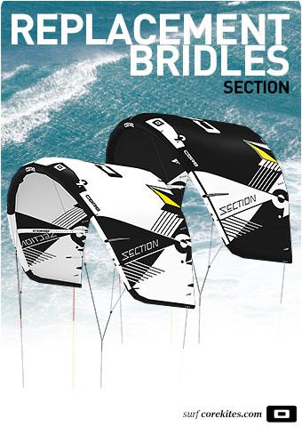 Replacement bridle line set for Section 2