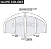 Replacement bladder for HALO PRO