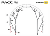 Replacement bridle line set for Pace Pro