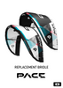 Replacement bridle line set for Pace