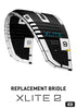 Replacement bridle line set for Xlite 2